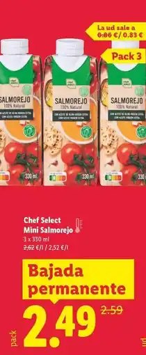 Lidl Chef select - mini salmorejo oferta
