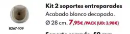 BricoCentro Kit 2 soportes entreparades oferta