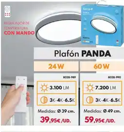 BricoCentro Plafón panda oferta