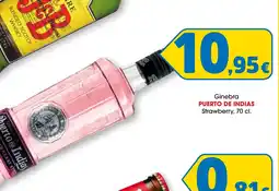 TOP Cash & Carry PUERTO DE INDIAS Ginebra Strawberry oferta