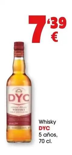 TOP Cash & Carry DYC Whisky 5 años oferta
