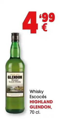 TOP Cash & Carry HIGHLAND GLENDON Whisky Escocés oferta