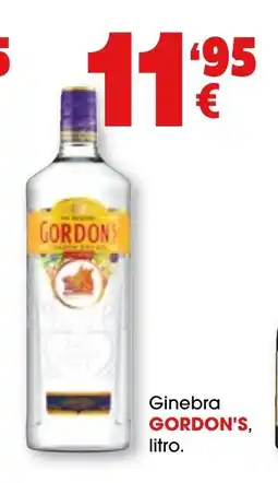 TOP Cash & Carry GORDON'S Ginebra oferta