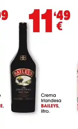 TOP Cash & Carry BAILEYS Crema Irlandesa oferta