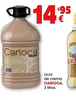 TOP Cash & Carry CARIOCA Licor de crema oferta