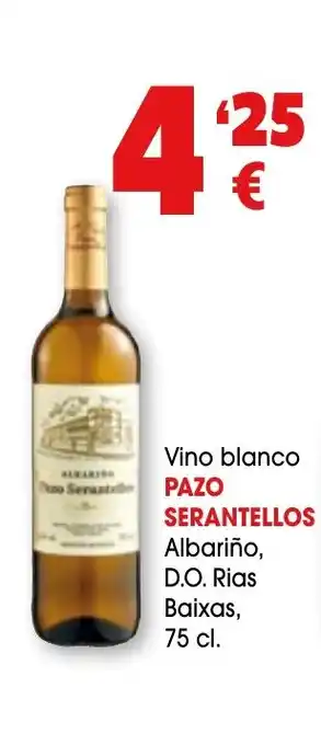 TOP Cash & Carry PAZO SERANTELLOS Vino blanco Albariño, D.O. Rias Baixas oferta