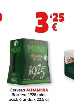 TOP Cash & Carry ALHAMBRA Cerveza Reserva 1925 mini oferta