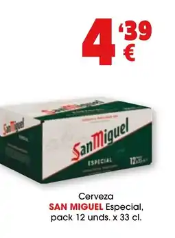 TOP Cash & Carry SAN MIGUEL Cerveza Especial oferta