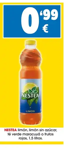 TOP Cash & Carry NESTEA limón, limón sin azúcar, té verde maracuyá o frutos rojos oferta
