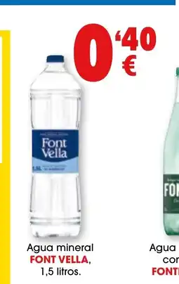 TOP Cash & Carry FONT VELLA Agua mineral oferta