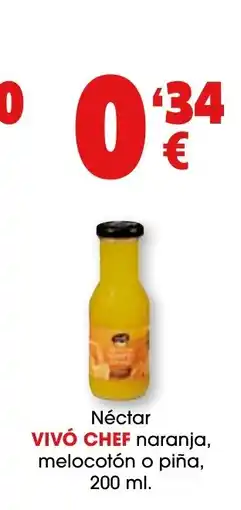 TOP Cash & Carry VIVÓ CHEF Néctar naranja, melocotón o piña oferta