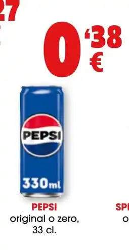 TOP Cash & Carry PEPSI original o zero oferta