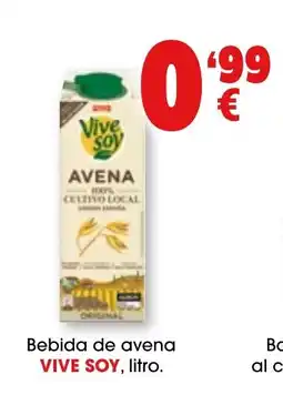 TOP Cash & Carry VIVE SOY Bebida de avena oferta