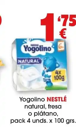 TOP Cash & Carry NESTLÉ Yogolino natural, fresa o plátano oferta