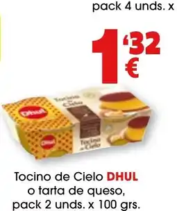 TOP Cash & Carry DHUL Tocino de Cielo o tarta de queso oferta