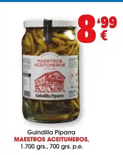 TOP Cash & Carry MAESTROS ACEITUNEROS Guindilla Piparra oferta