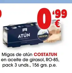 TOP Cash & Carry COSTATUN Migas de atún en aceite de girasol, RO-85 oferta