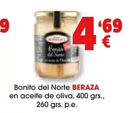 TOP Cash & Carry BERAZA Bonito del Norte en aceite de oliva oferta