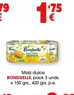 TOP Cash & Carry BONDUELLE Maíz dulce oferta