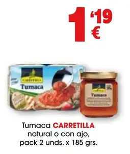 TOP Cash & Carry CARRETILLA Tumaca natural o con ajo oferta