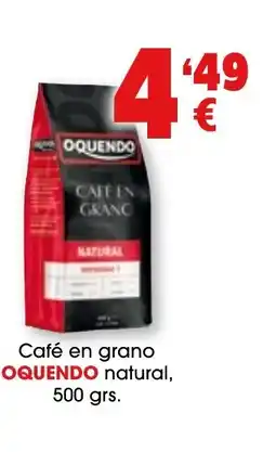 TOP Cash & Carry OQUENDO Café en grano natural oferta