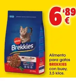 TOP Cash & Carry BREKKIES Alimento para gatos con buey oferta
