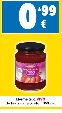 TOP Cash & Carry VIVÓ Mermelada de fresa o melocotón oferta