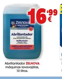 TOP Cash & Carry ZELNOVA Abrillantador máquinas lavavajillas oferta