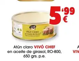TOP Cash & Carry VIVÓ CHEF Atún claro oferta