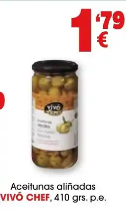 TOP Cash & Carry VIVÓ CHEF Aceitunas aliñadas oferta