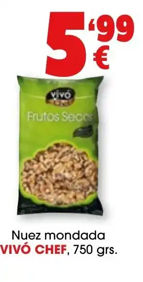 TOP Cash & Carry VIVÓ CHEF Nuez mondada oferta