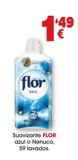 TOP Cash & Carry FLOR Suavizante azul o Nenuco, 59 lavados oferta