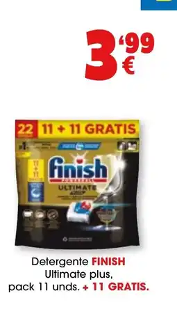 TOP Cash & Carry FINISH Detergente Ultimate plus oferta