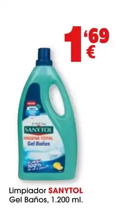 TOP Cash & Carry SANYTOL Limpiador Gel Baños oferta