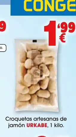 TOP Cash & Carry URKABE Croquetas artesanas de jamón oferta