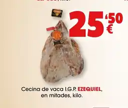 TOP Cash & Carry EZEQUIEL Cecina de vaca I.G.P. en mitades oferta