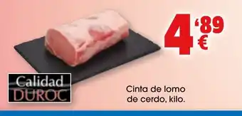 TOP Cash & Carry Cinta de lomo de cerdo oferta