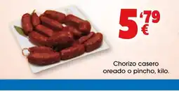 TOP Cash & Carry Chorizo casero oreado o pincho oferta