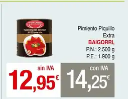mycash profesional BAIGORRI Pimiento Piquillo Extra oferta
