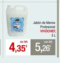 mycash profesional VIVÓCHEF Jabón de Profesional oferta