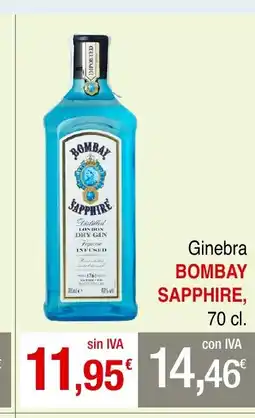 mycash profesional BOMBAY SAPPHIRE Ginebra oferta