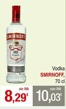 mycash profesional SMIRNOFF Vodka oferta