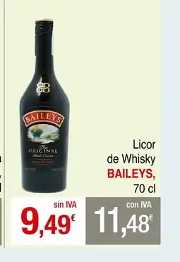 mycash profesional BAILEYS Licor de Whisky BAILE oferta