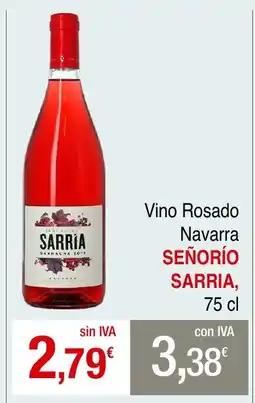mycash profesional SEÑORÍO SARRIA Vino Rosado Navarra oferta