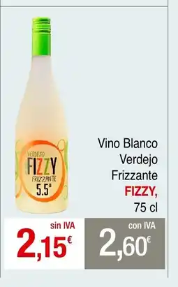 mycash profesional FIZZY Vino Blanco Verdejo Frizzante oferta