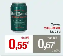 mycash profesional VOLL-DAMM Cerveza oferta