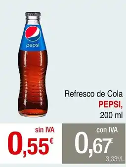 mycash profesional PEPSI Refresco de Cola oferta