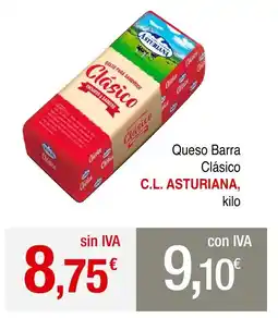 mycash profesional C.L. ASTURIANA, Queso Barra Clásico oferta