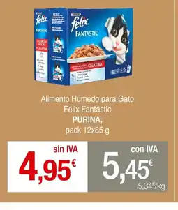 mycash profesional PURINA Alimento Húmedo para Gato Felix Fantastic oferta