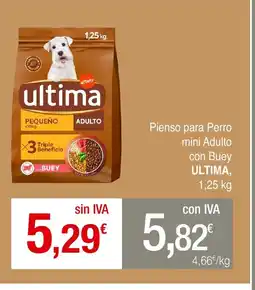 mycash profesional ULTIMA Pienso para Perro mini Adulto con Buey oferta